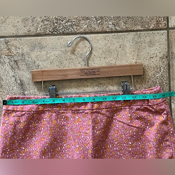 Talbot’s Women’s Size 10 Tulip Print Pink Pencil Skirt - Picture 4 of 8